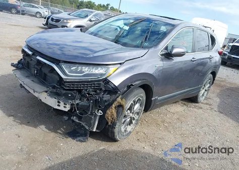 2020 Honda Cr-V Hybrid Ex из США, поврежденный, VIN 7FART6H58LE008651